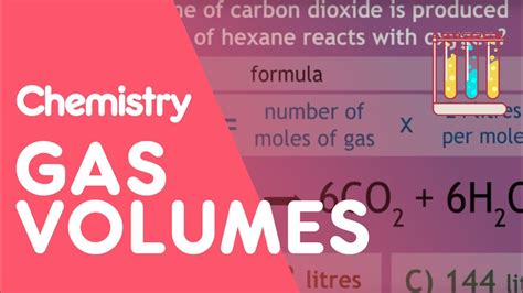 gas volumetric analysis|how to calculate gas volume.